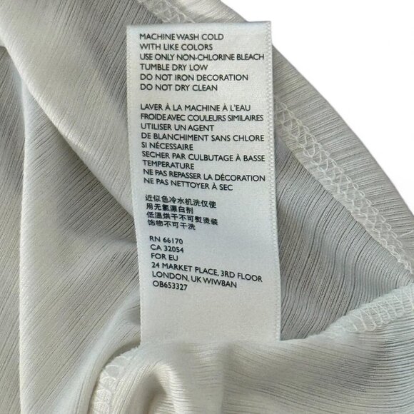 Free People Intimately White Spaghetti Strap Cami Size Small - Picture 7 of 7